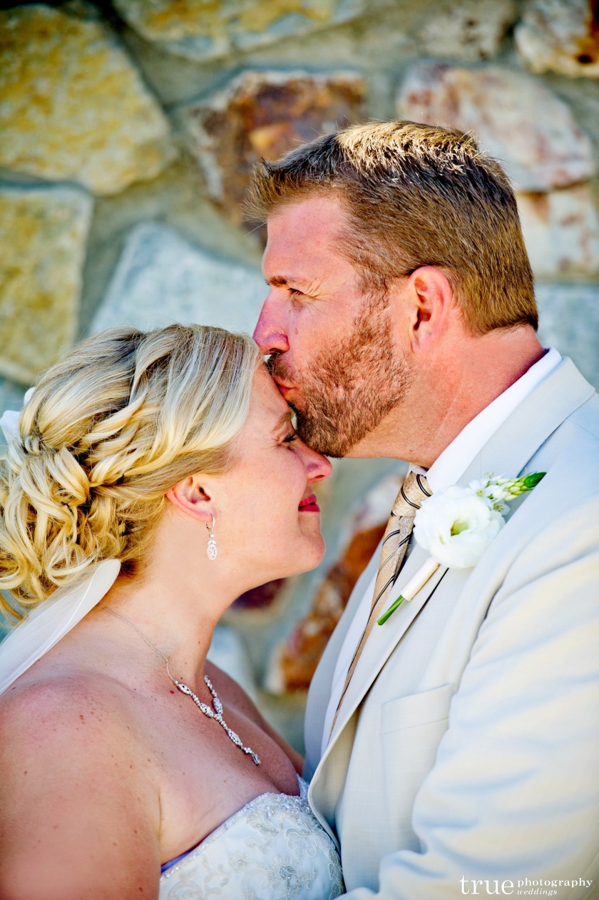 Happy Bride and Groom Beach Wedding Ceremony San Diego Wedding Planner InStyle Event Planning
